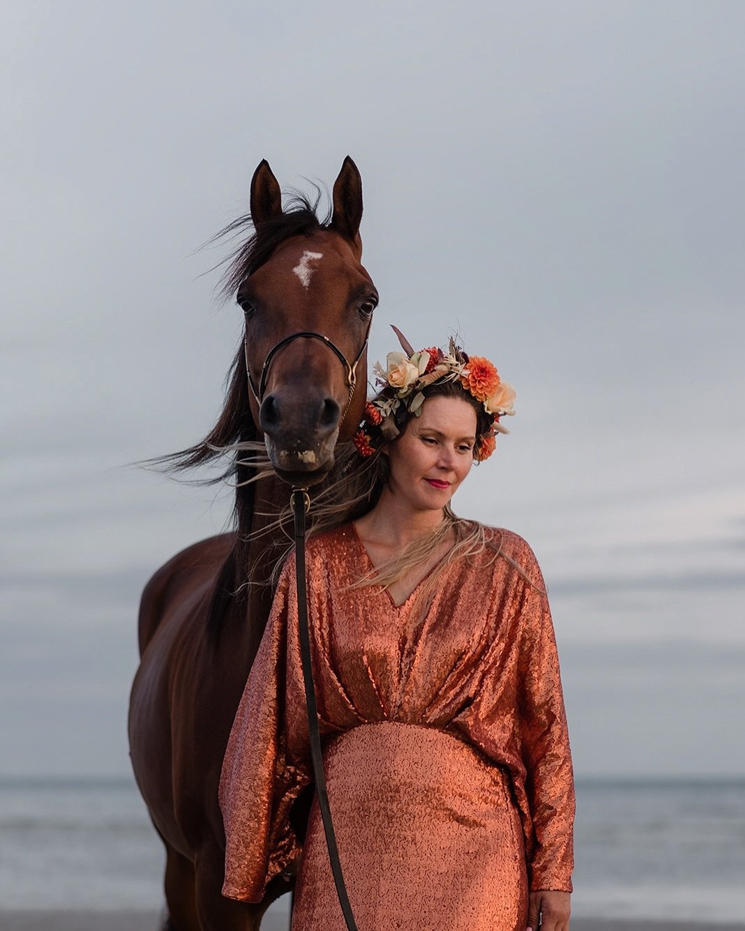 Some unseen frames from a session in the 2023 archives when a creative vibe hit me and a spontaneous shoot occurred !
&bull;
Huge thanks to Kate who headed down with Zorro for some sunset, surf and sequins. 

And the amazing Brandon who pulled off th